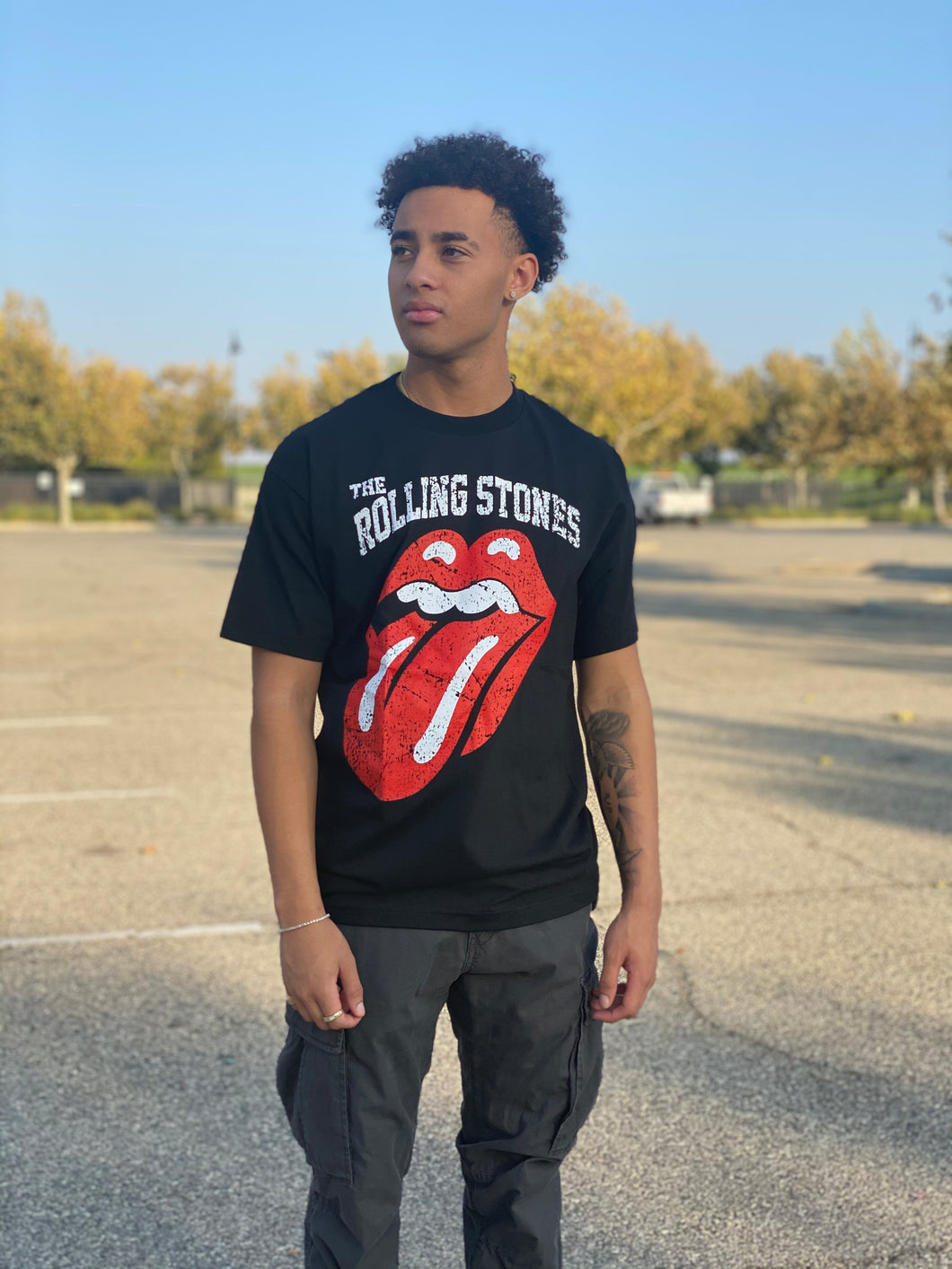 The Rolling Stones logo t-shirt